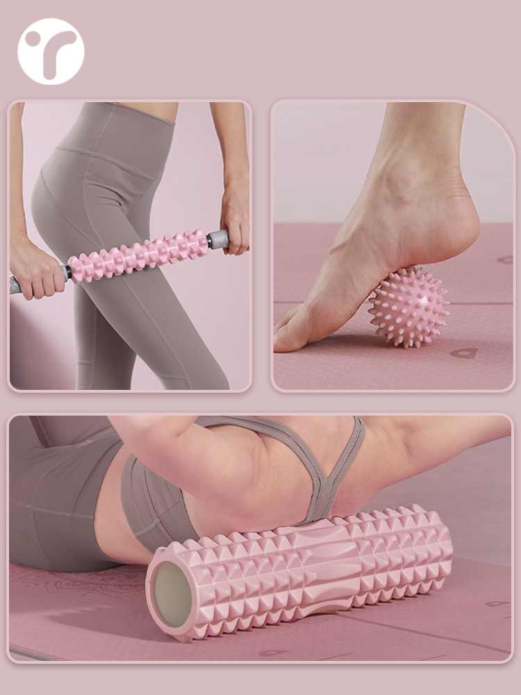 Yoga Fitness Massage - Rouleau de massage en mousse solide