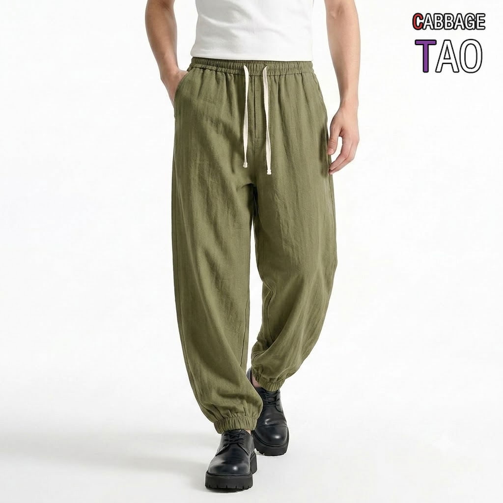 Yoga Daily Fitness - Pantalon décontracté ample à cordon de