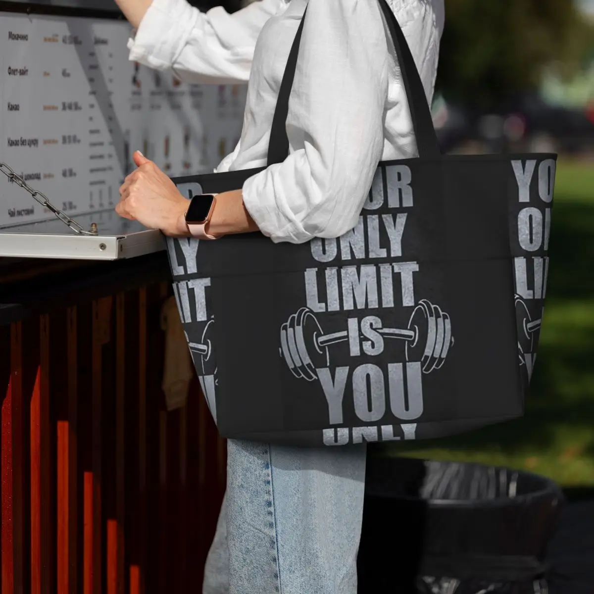 Yoga Fitness Quotes - Sac fourre-tout de sport et de