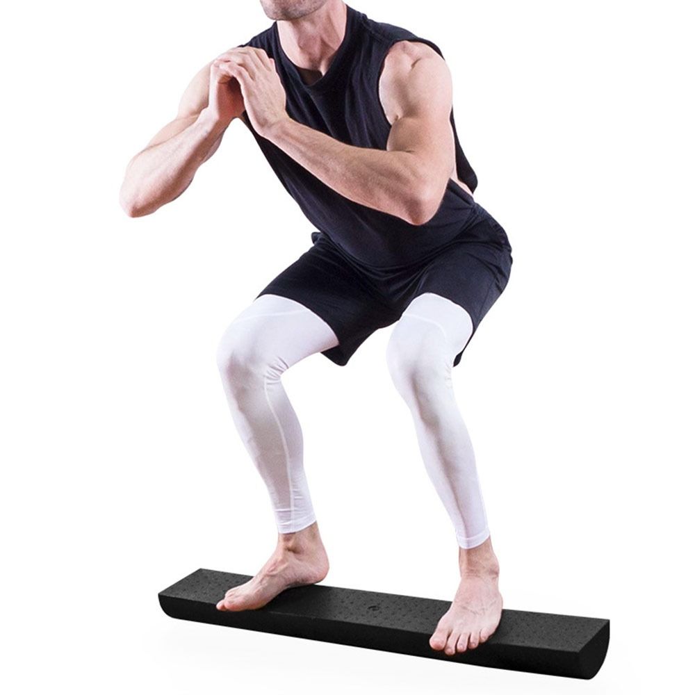 Yoga Fitness Massage - Rouleau en mousse EPP semi-circulaire portable,