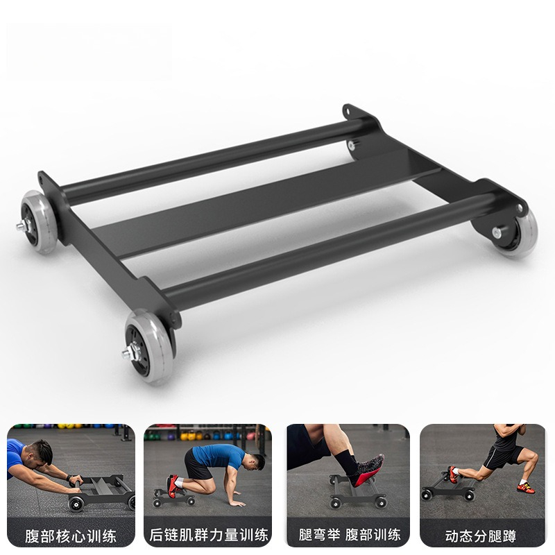 Ab Wheel Roller - Rouleau Abdominal pour Entraînement de Base