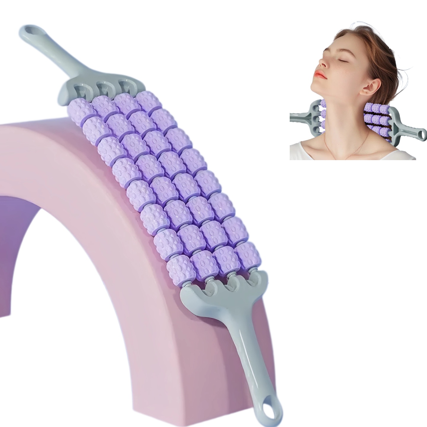Yoga Fitness Massage - Rouleau de massage corporel pour le