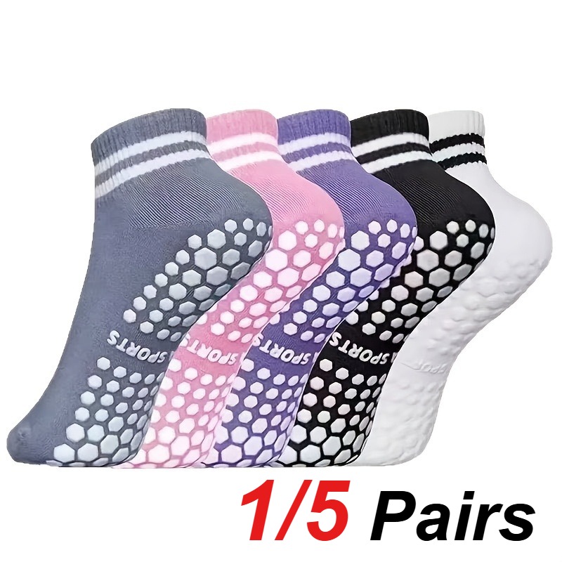 Yoga For Fitness - 1/5 paires de chaussettes de yoga
