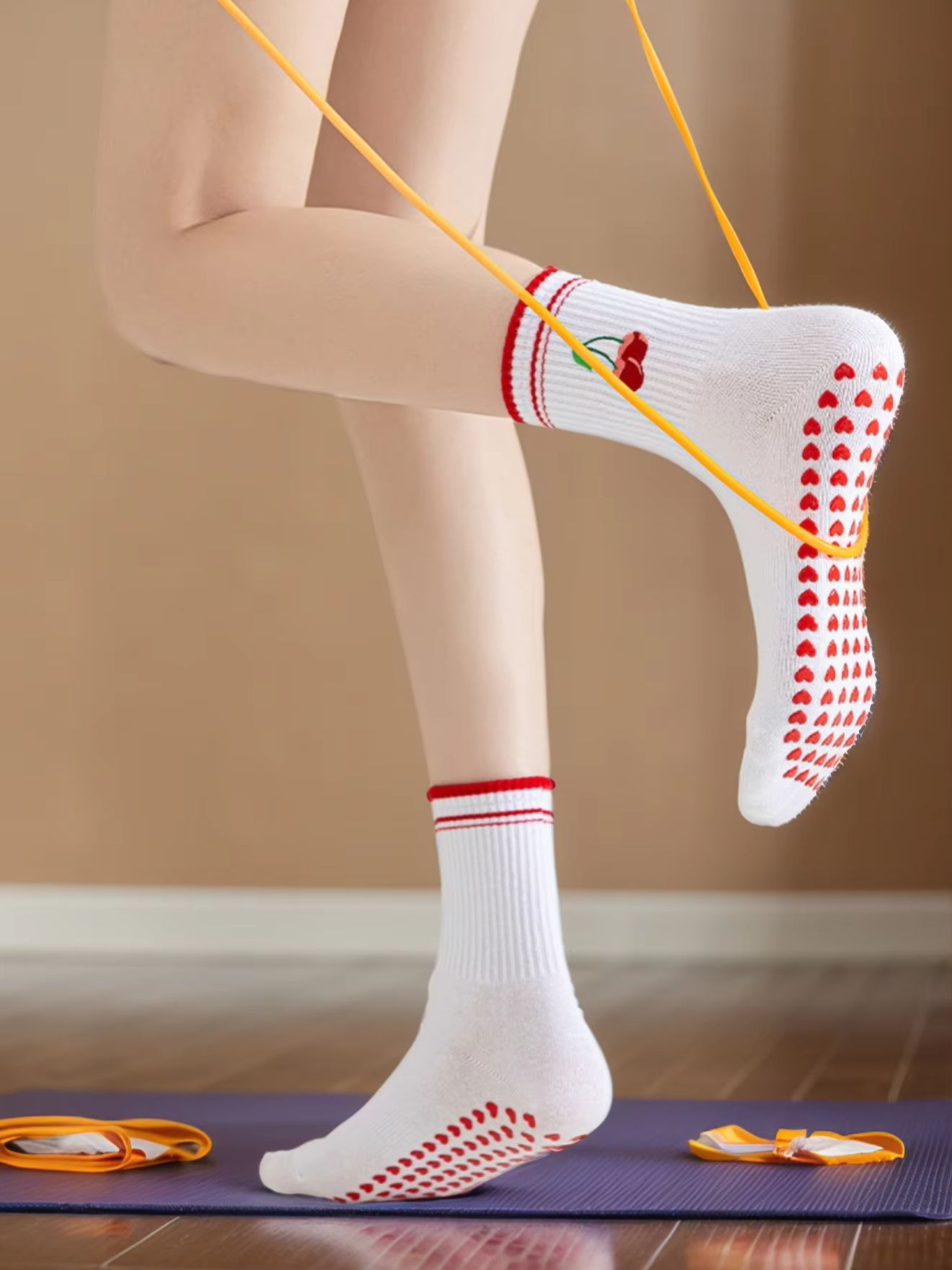 Yoga For Fitness - 1 paire de chaussettes de yoga