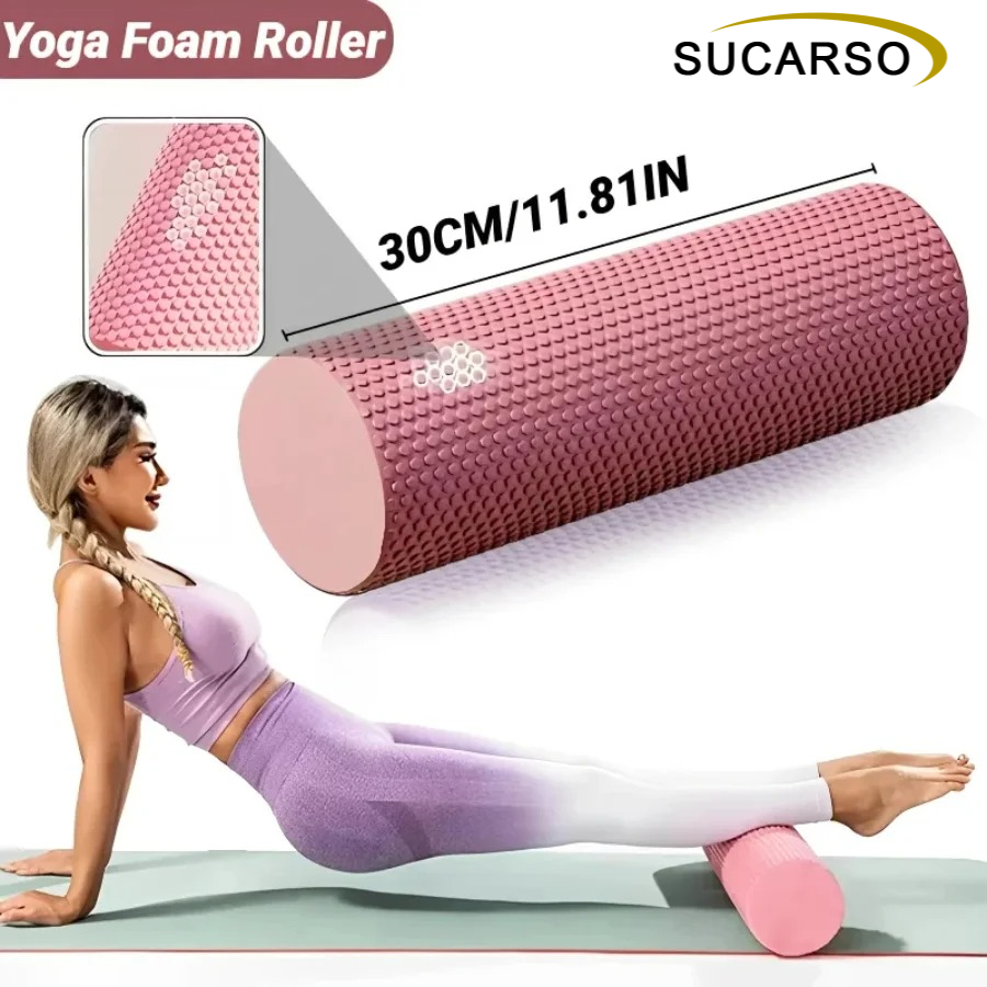 Rouleau en mousse texturée EVA - Yoga Fitness Massage avis et prix