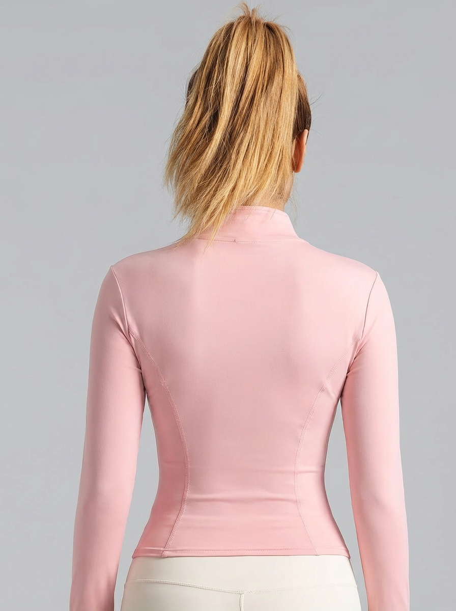 Nouvelle veste de yoga rose cl - Yoga For Fitness avis et prix