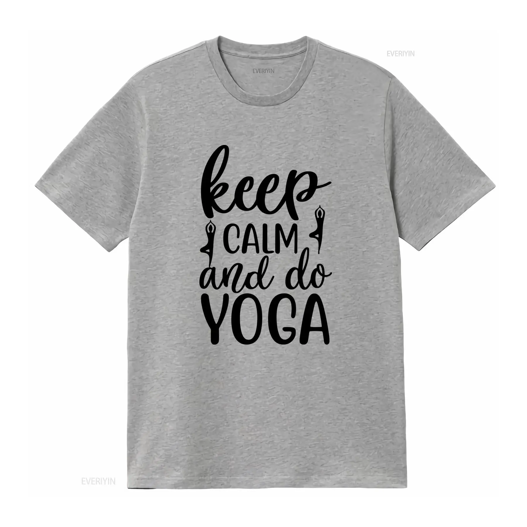 T-shirt « Keep Calm and Do Yog - Yoga Fitness Quotes avis et prix