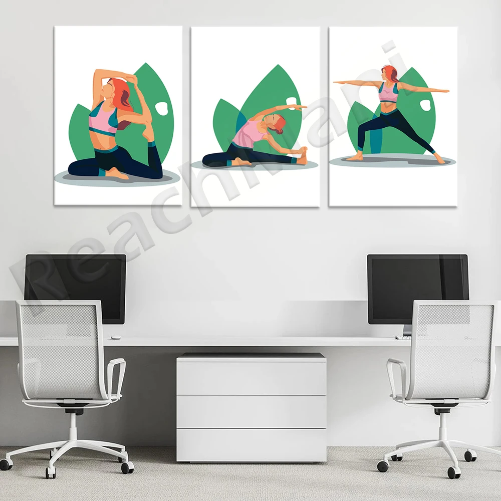 Affiche de yoga « Inhale Exhal - Yoga Fitness Quotes avis et prix