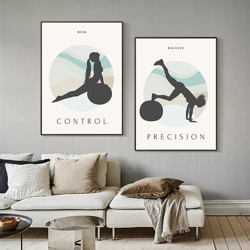 AqPoster Mural Minimaliste ave - Yoga Fitness Quotes avis et prix