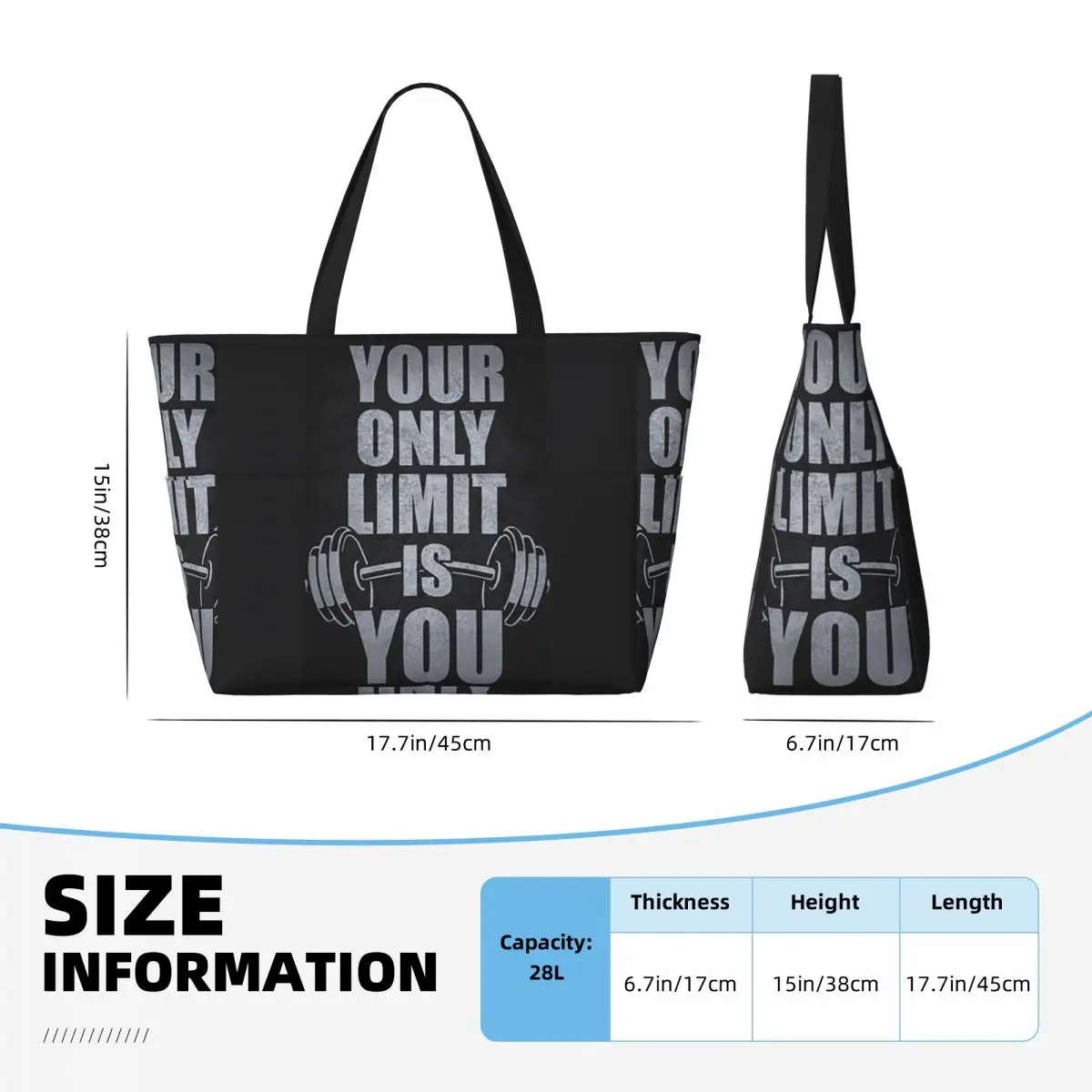 Sac fourre-tout de sport et de - Yoga Fitness Quotes avis et prix