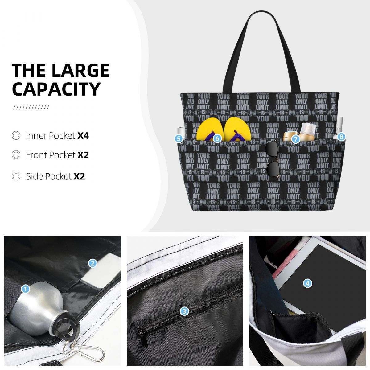 Sac de sport et de voyage pour - Yoga Fitness Quotes avis et prix