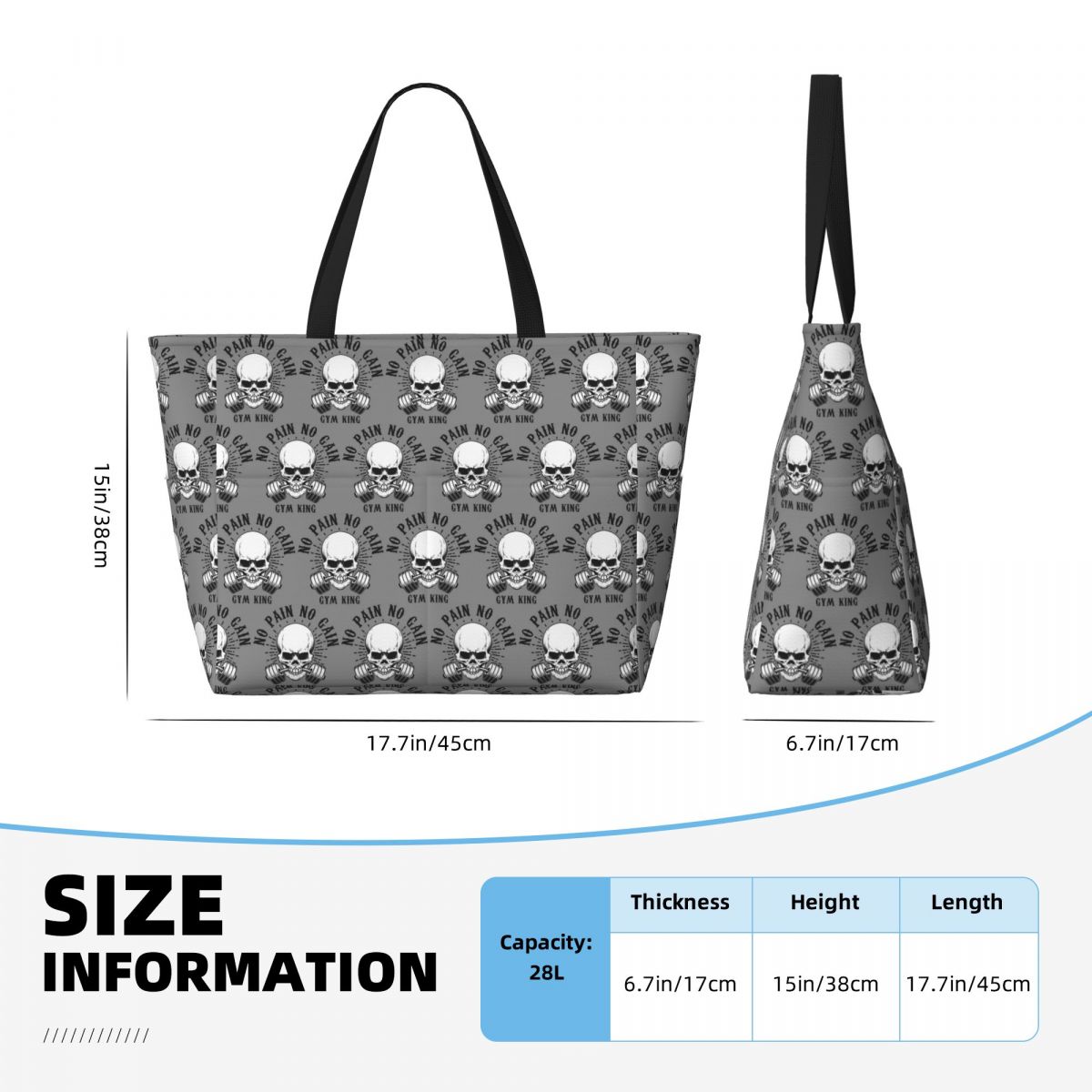 Sac de sport et de voyage gran - Yoga Fitness Quotes avis et prix