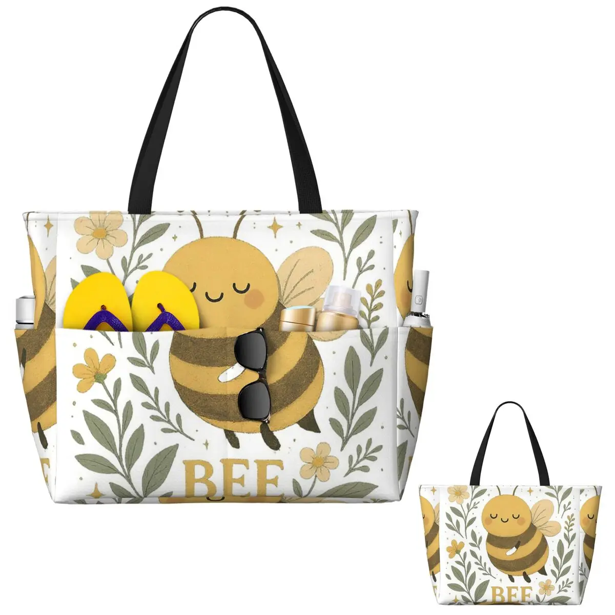 Sac fourre-tout de plage avec  - Yoga Fitness Quotes avis et prix