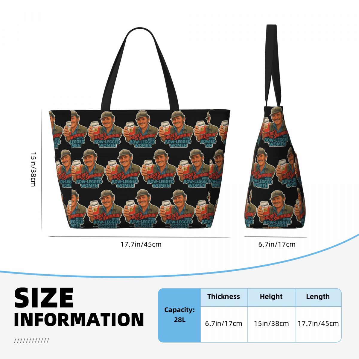 Sac fourre-tout de plage avec  - Yoga Fitness Quotes avis et prix