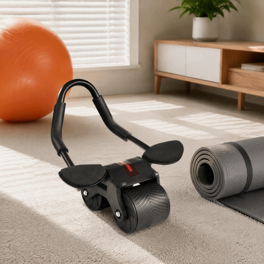 Roue abdominale à rebond autom - Ab Wheel Roller avis et prix